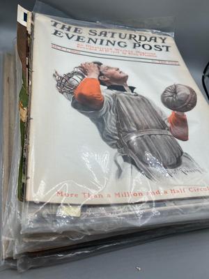 LOT 220: Antique / Vintage Saturday Evening Posts