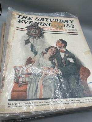 LOT 220: Antique / Vintage Saturday Evening Posts