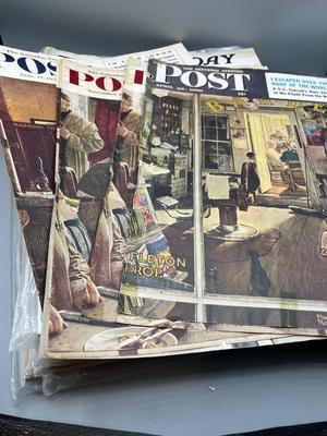 LOT 220: Antique / Vintage Saturday Evening Posts