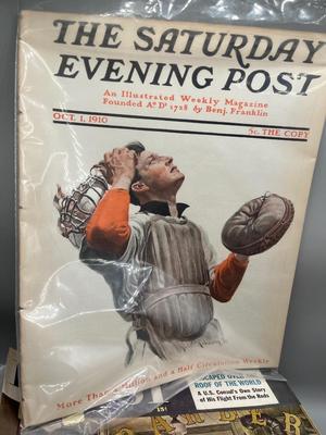 LOT 220: Antique / Vintage Saturday Evening Posts