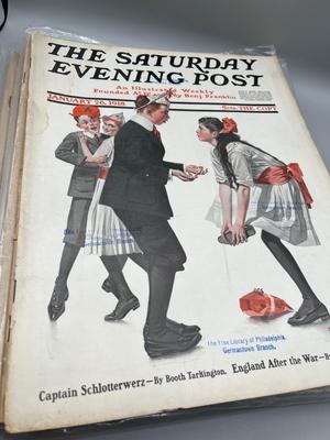 LOT 220: Antique / Vintage Saturday Evening Posts