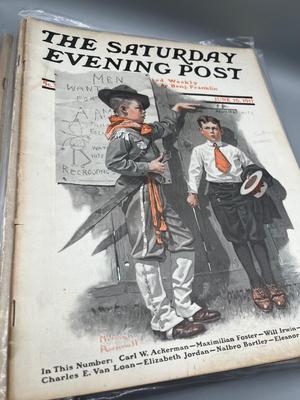 LOT 220: Antique / Vintage Saturday Evening Posts