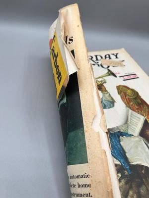 LOT 221: Vintage Saturday Evening Post Magazines