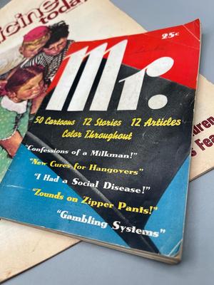 LOT 222: Vintage Adult Material - Mr. Magazine, Sexual Medicine Today