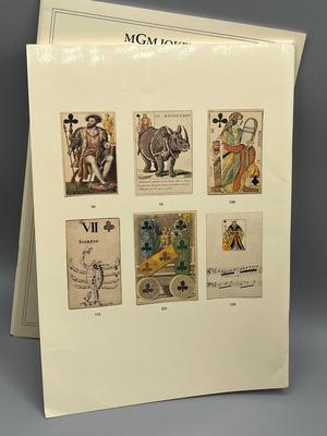 LOT 224: Musikalisches Kartenspiel Replica Card Set and More