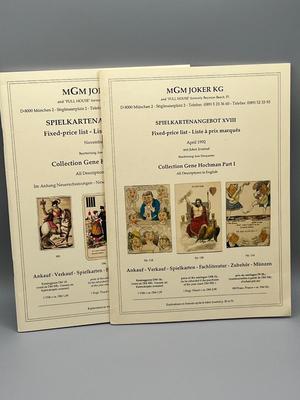 LOT 224: Musikalisches Kartenspiel Replica Card Set and More