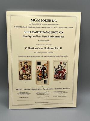 LOT 224: Musikalisches Kartenspiel Replica Card Set and More