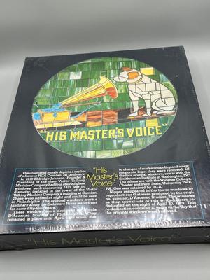 LOT 225: Two Sealed "His Master's Voice Puzzles and Music Box