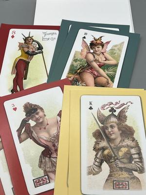 LOT 227: Gambler's Lot -Brass Ashtrays, Greeting Cards and More