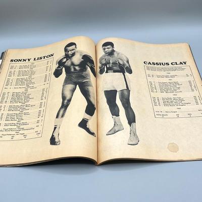 LOT 228: Liston-Clay Fight of the Century 1964 Vol. 1, Issue 1 Magazine