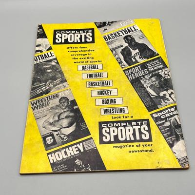 LOT 228: Liston-Clay Fight of the Century 1964 Vol. 1, Issue 1 Magazine