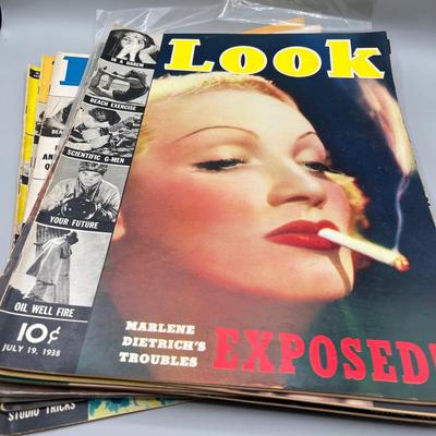 LOT 229: Vintage Look Magazines