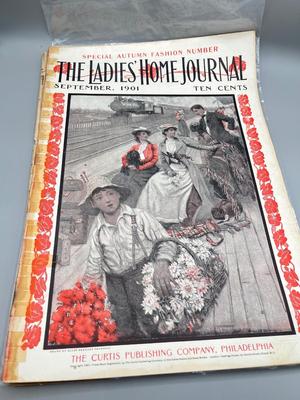 LOT 230: Antique Ladies' Home Journal Magazines