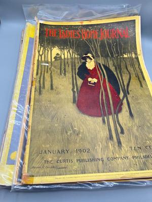 LOT 230: Antique Ladies' Home Journal Magazines