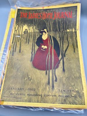 LOT 230: Antique Ladies' Home Journal Magazines