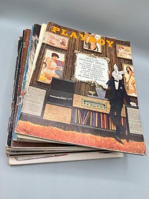 LOT 231: Vintage 1962 Playboy Magazines