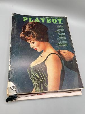 LOT 231: Vintage 1962 Playboy Magazines