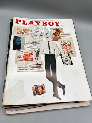 LOT 231: Vintage 1962 Playboy Magazines