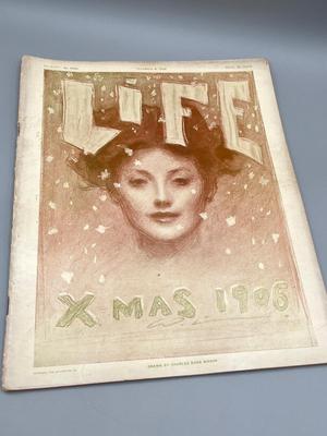 LOT 233: Antique Life Magazines - Christmas Numbers and More