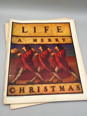 LOT 233: Antique Life Magazines - Christmas Numbers and More