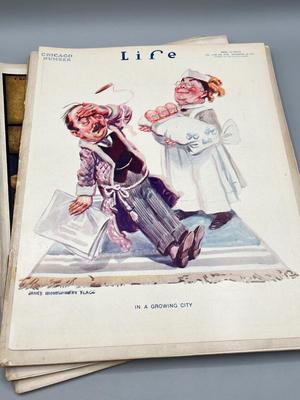 LOT 233: Antique Life Magazines - Christmas Numbers and More