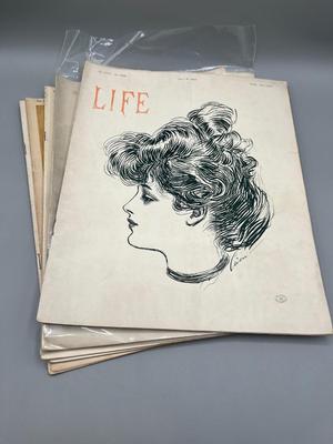 LOT 236: Antique Life Magazines