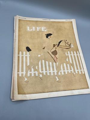 LOT 236: Antique Life Magazines
