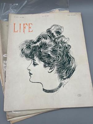 LOT 236: Antique Life Magazines