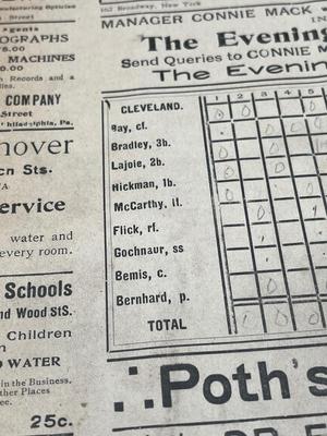LOT 237: Antique and Vintage Baseball Score Cards - Phillies, Yankees, A's - Babe Ruth, Lou Gehrig, and More