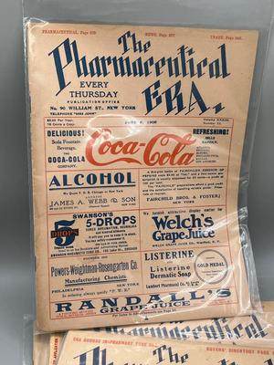 LOT 238: Antique Issues of Pharmaceutical ERA Magazine