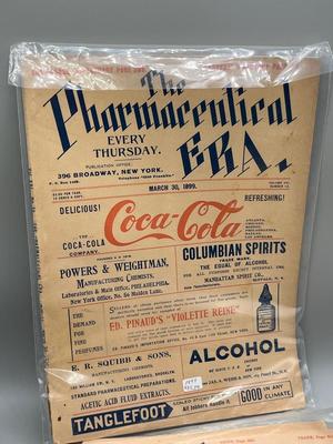 LOT 238: Antique Issues of Pharmaceutical ERA Magazine
