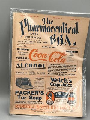 LOT 238: Antique Issues of Pharmaceutical ERA Magazine