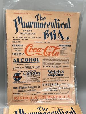 LOT 238: Antique Issues of Pharmaceutical ERA Magazine