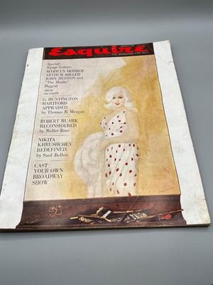 LOT 239: Vintage Esquire Magazines, Marilyn Monroe, Iconic Muhammed Ali Issue
