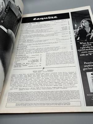 LOT 239: Vintage Esquire Magazines, Marilyn Monroe, Iconic Muhammed Ali Issue