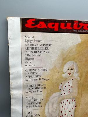 LOT 239: Vintage Esquire Magazines, Marilyn Monroe, Iconic Muhammed Ali Issue