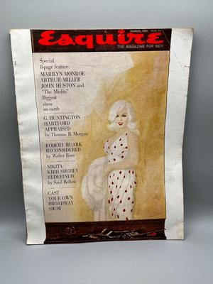 LOT 239: Vintage Esquire Magazines, Marilyn Monroe, Iconic Muhammed Ali Issue