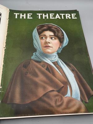 LOT 240: Antique Bound Volume of Theatre Magazine, 1906-1907
