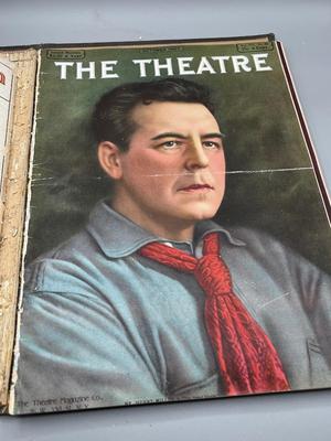 LOT 240: Antique Bound Volume of Theatre Magazine, 1906-1907