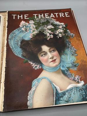 LOT 240: Antique Bound Volume of Theatre Magazine, 1906-1907