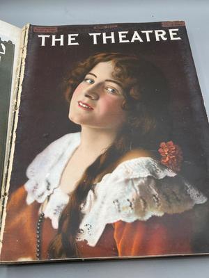 LOT 240: Antique Bound Volume of Theatre Magazine, 1906-1907