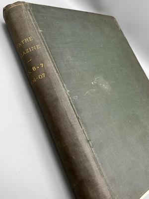LOT 240: Antique Bound Volume of Theatre Magazine, 1906-1907