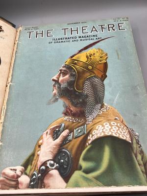 LOT 240: Antique Bound Volume of Theatre Magazine, 1906-1907