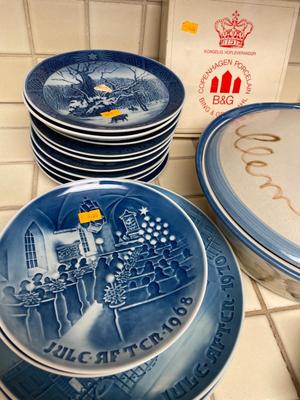 Bing and Grondahl plates plus more