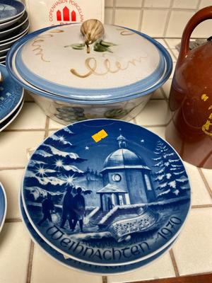 Bing and Grondahl plates plus more
