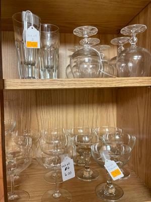 Glassware & variety