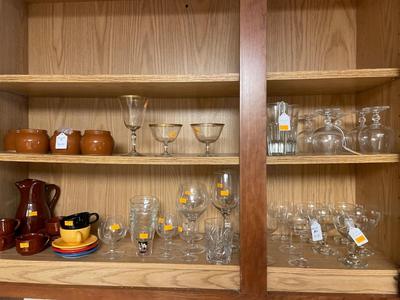 Glassware & variety
