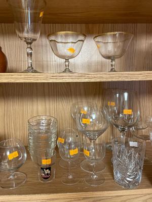 Glassware & variety
