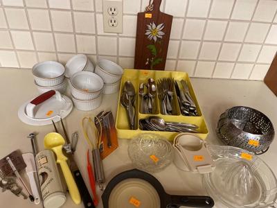 Silverware, utensils, variety