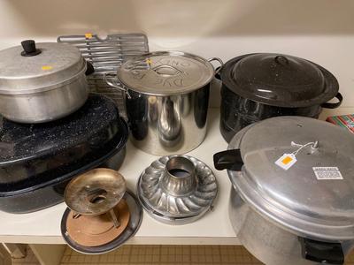 Mirro-matic pressure cooker, canning & roaster